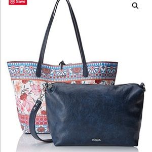 NWT Desigual Colorful Aria Capri Handbag